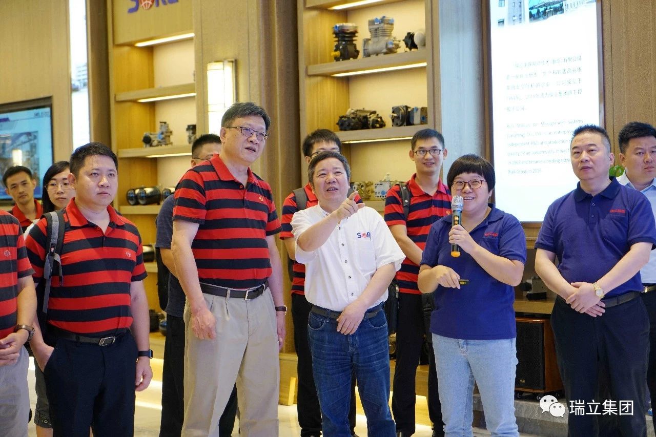 上汽紅巖總經理樓建平一行蒞臨瑞立考察評審
