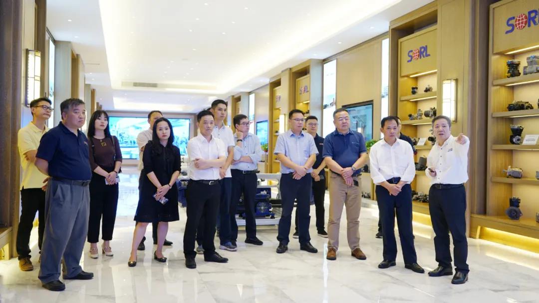 浙江省財政廳領導尹紅平一行來瑞立調研