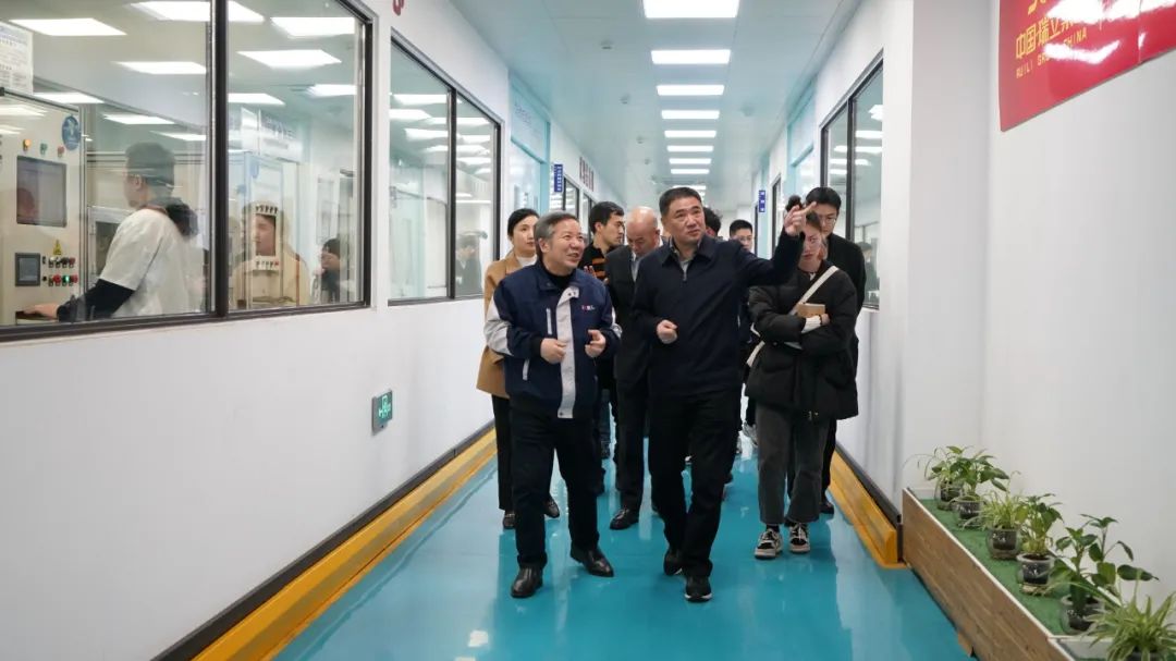 浙江省委統戰部副部長、省工商聯黨組書記徐國龍一行調研瑞立