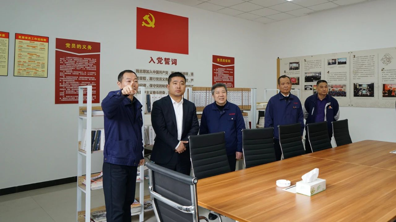 瑞安市委常委、紀委書記、監(jiān)委代主任李輔正蒞臨瑞立調(diào)研指導(dǎo)