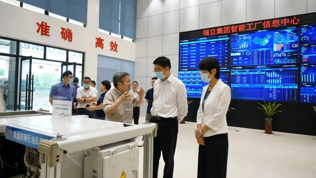 溫州市委常委、市紀(jì)委書記、市監(jiān)委主任張建明蒞臨瑞立調(diào)研指導(dǎo)