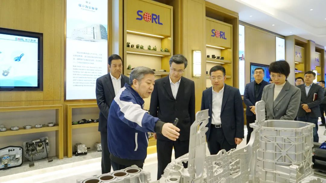 溫州市委常委、市紀委書記、市監委主任金煥民一行來瑞立調研